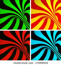 Absttact striped background. Vector illustration 