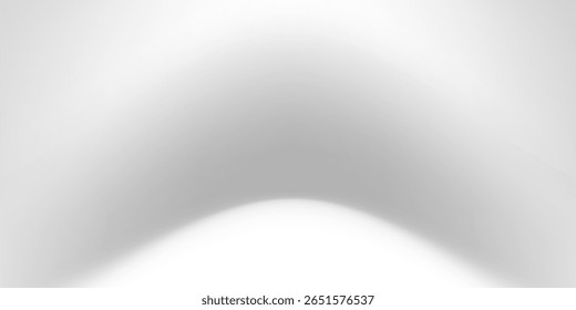 Abstrakter Hintergrund aus silberner Folie mit Metallspiegel-Textur. Chrome Farbverlauf-Oberfläche mit Licht Glanz realistische Textur einfache Kunst