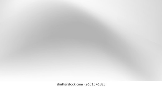 Absttract silver foil background with metal mirror texture. Chrome gradient surface with light gloss realistic texture simple art good illustrations