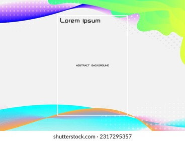 Abtract background with colorful gradient background,modern template,Design concept background