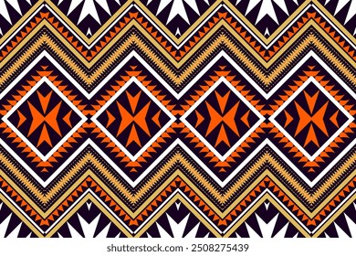 Diseño étnico hecho a mano del patrón del bordado, tela tribal americana abstracta, fondo moderno para las alfombras, fundas de almohada, camisas, pantalones, y más.