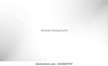 Abtract background multiple wavy line. black wavy line seamless pattern. black waves lines. diagonal wavy line texture