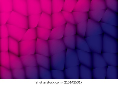 Abtract colorful polygon shape, block pattern, mosaic. Vector illustration.