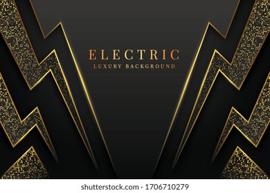 Abtract electrical dark background design