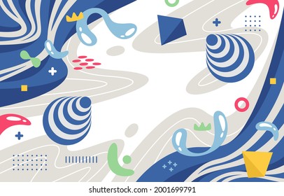 abstrakter geometrischer Hintergrund, Vektorgrafik