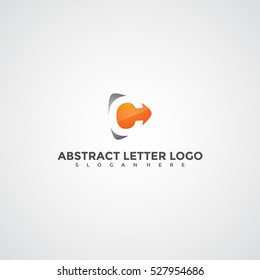 Abtract letter logo template. Vector Illustration Eps.10