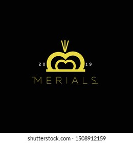 abtract letters M line logo design. linear creative minimal monogram symbol. universal elegant vector sign design. premium business logotype. graphic alphabet symbol for corporate business identity