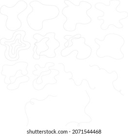 Abtract Line Pattern Border Hand Drawn Style Art Lines