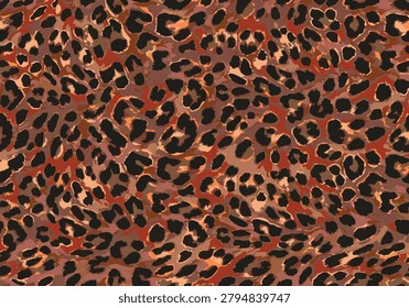 Abtract multicolored vector, trendy classic style, grunge leopard cheetah skin animal print skin, trendy fashionable all over print, y2k, hand drawn art suitable for pattern 