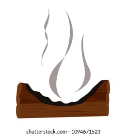 Abtract nature campfire