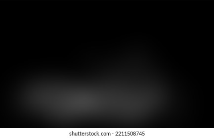 Abtract studio light background. Black empty room with one spotlight. Dark studio can used for background and display brand or product. Black edition.