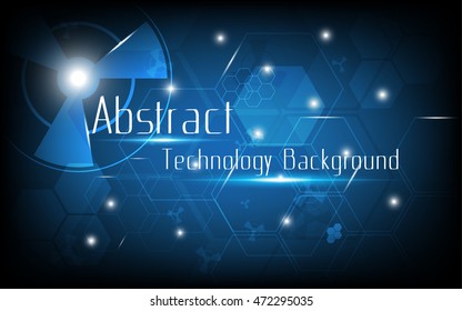 abtract technology background vector design