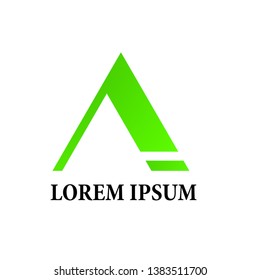 abtract triangle logo icon for house builder logo icon
