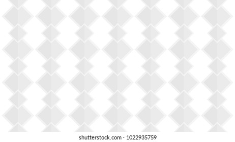 Abtract White and Gray Squares Vector Background.