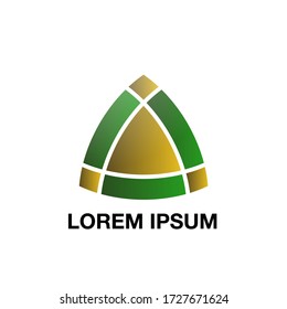 icono del logotipo de la forma abstracta para la empresa