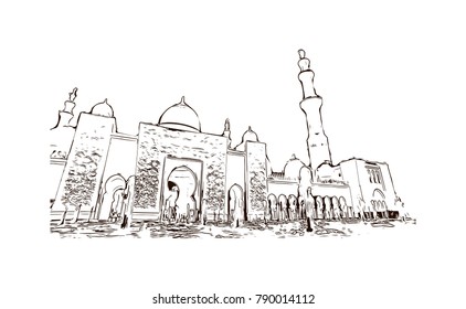 Mosque Drawing Images, Stock Photos & Vectors | Shutterstock