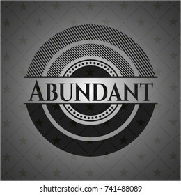 Abundant black badge