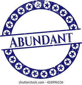 Sello de grano abundante