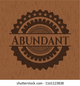 Abundant wood emblem