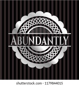 Abundantly silvery badge