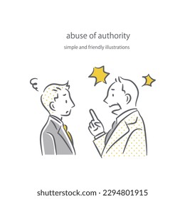 abuse of authority, outline illustrations