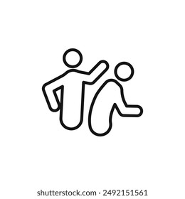 abuse logo sign vector outline