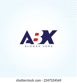  Plantilla De Logotipo ABX En Diseño Moderno De Vector De Estilo Mínimo Creativo