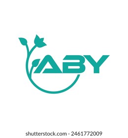 ABY letter logo vector design, ABY simple and modern logo. ABY luxurious alphabet design
