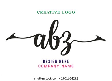 ABZ lettering logo is simple, easy to understand and authoritative