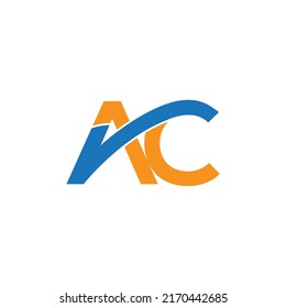 AC best quality letter mark logo