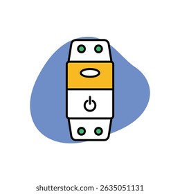 Ac Braker Icon Vector ilustración de stock
