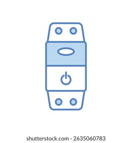 Ac Braker Icon vector stock illustration