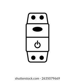 Ac Braker Icon ilustração de stock de vetor