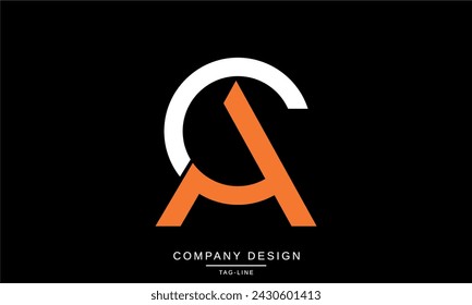 AC, CA Abstract Letters Logo Monogram Design