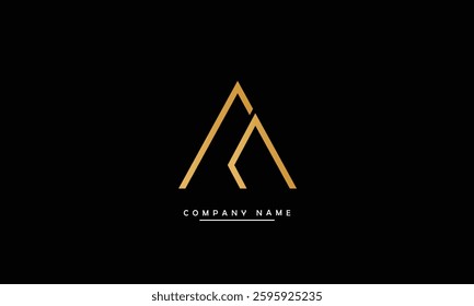 AC, CA Abstract Letters Logo Monogram