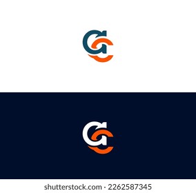 AC, CA letter logo. Alphabet letters Initials Monogram logo AC, CA, A and C. 