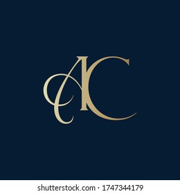 AC or CA Logo Monogram