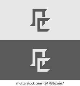 Diseño de logotipo de letra inicial moderno AC o CA. Logo Monogram Simple, Minimalista y Elegante que puede ser utilizado para cualquier negocio creativo.
