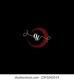 Plantilla de diseño de logotipo de letras modernas creativas de CA