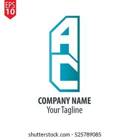 AC Design Logo Blue