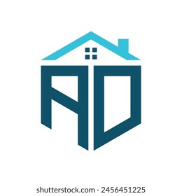 AC House Logo Design Template. Letter AC Logo for Real Estate, Construction or any House Related Business