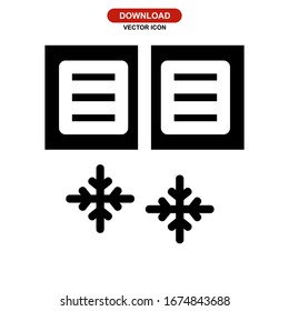 ac-Symbol oder Logo, einzelne Zeichen Symbol Vektorillustration Illustration - hochwertige Vektorsymbole in schwarzem Stil
