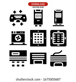 Icono de ac o logotipo símbolo de signo aislado ilustración vectorial - Colección de iconos vectoriales de estilo negro de alta calidad

