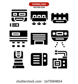 ac icon or logo isolated sign symbol vector illustration - Collection of high quality black style vector icons
