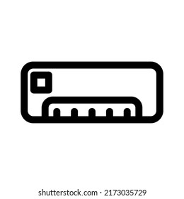 ac icon or logo isolated sign symbol vector illustration - high quality black style vector icons
