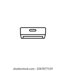 ac icon Simple outline illustration