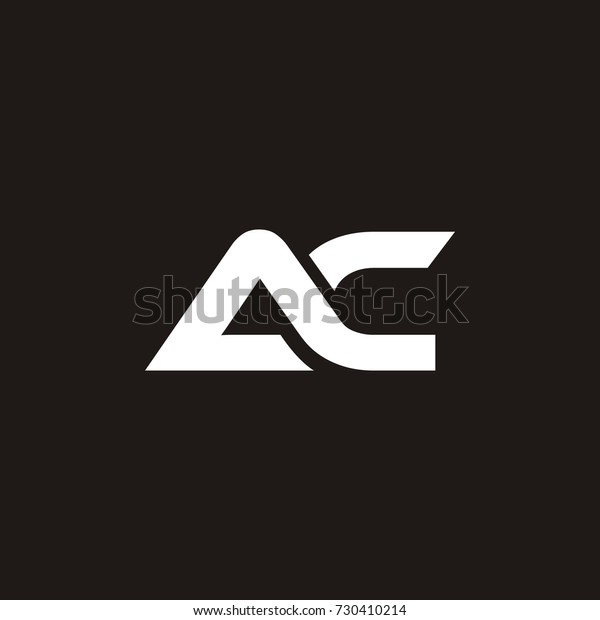 Ac Initial Letter Logo Design Template Stock-Vektorgrafik ...