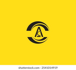 AC latter logo desing and vector
