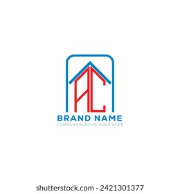 AC letter creative real estate vector logo design . AC creative initials letter logo concept.