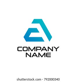AC letter icon in blue color.